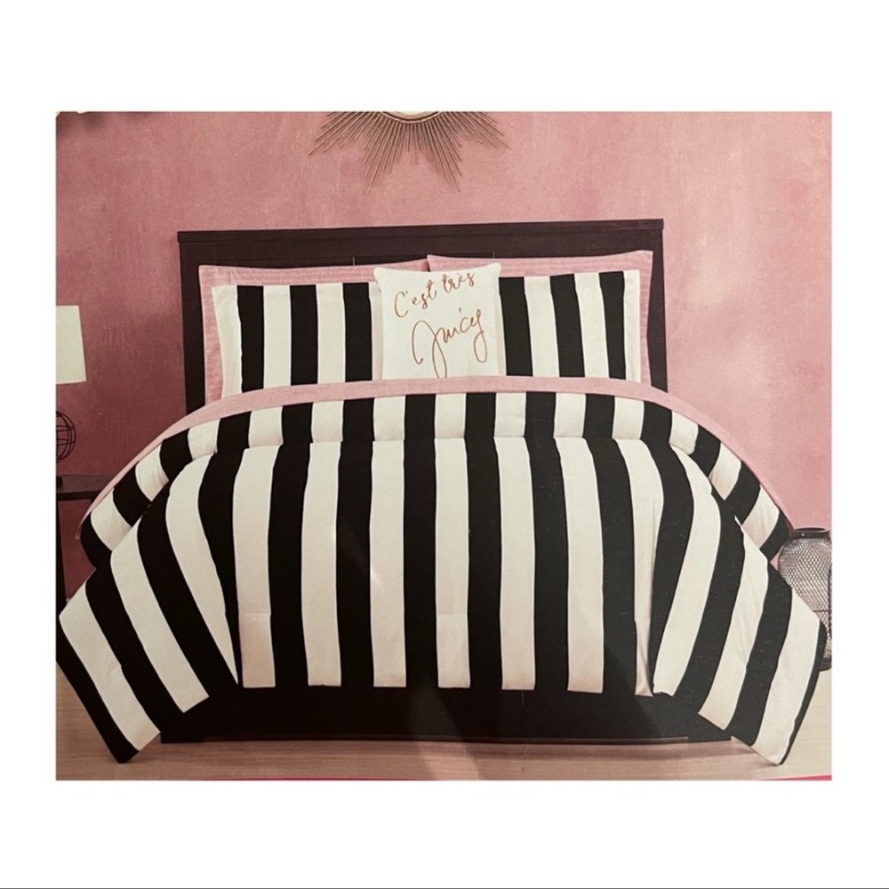 NIB Juicy Couture 8PC Comforter Set